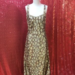 Vintage handmade evening gown.